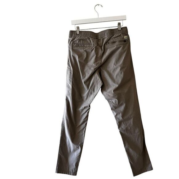 Vuori The Rise And Shine Organic Cotton Athletic Casual Gray Jogger Active Pants - Picture 7 of 13